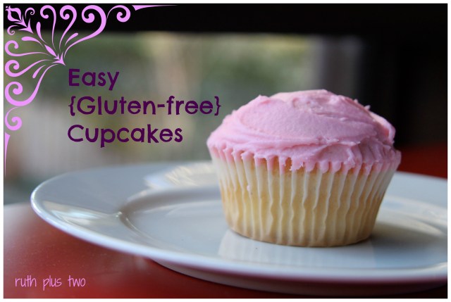 Easy gluten free cupcakes