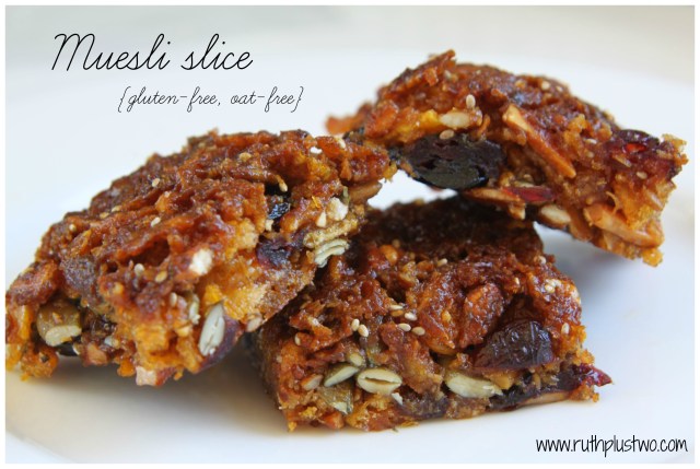 muesli slice