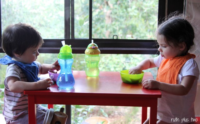 snack time is a serious business